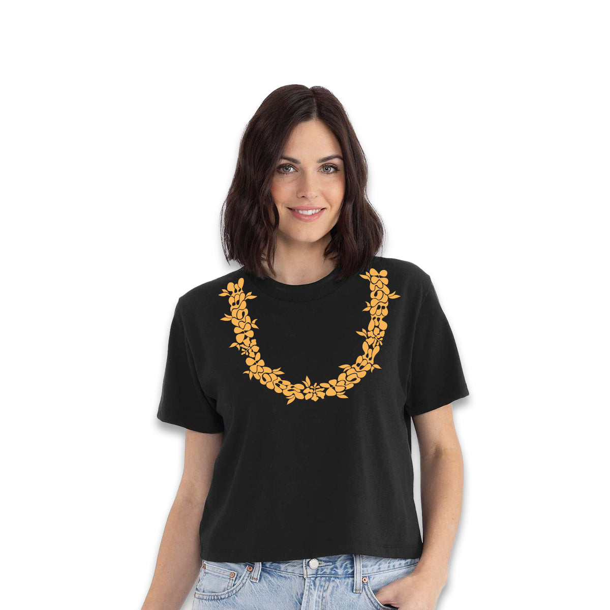 Women's Heavyweight Boxy Tee Lei'd