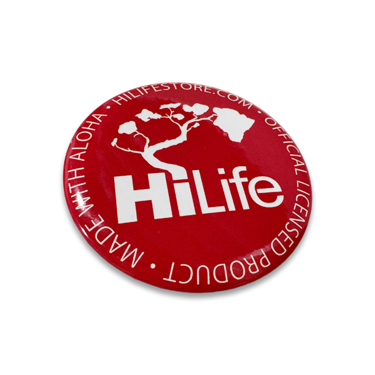 HiLife Logo Round Bottle Opener Magnet 3"x3"