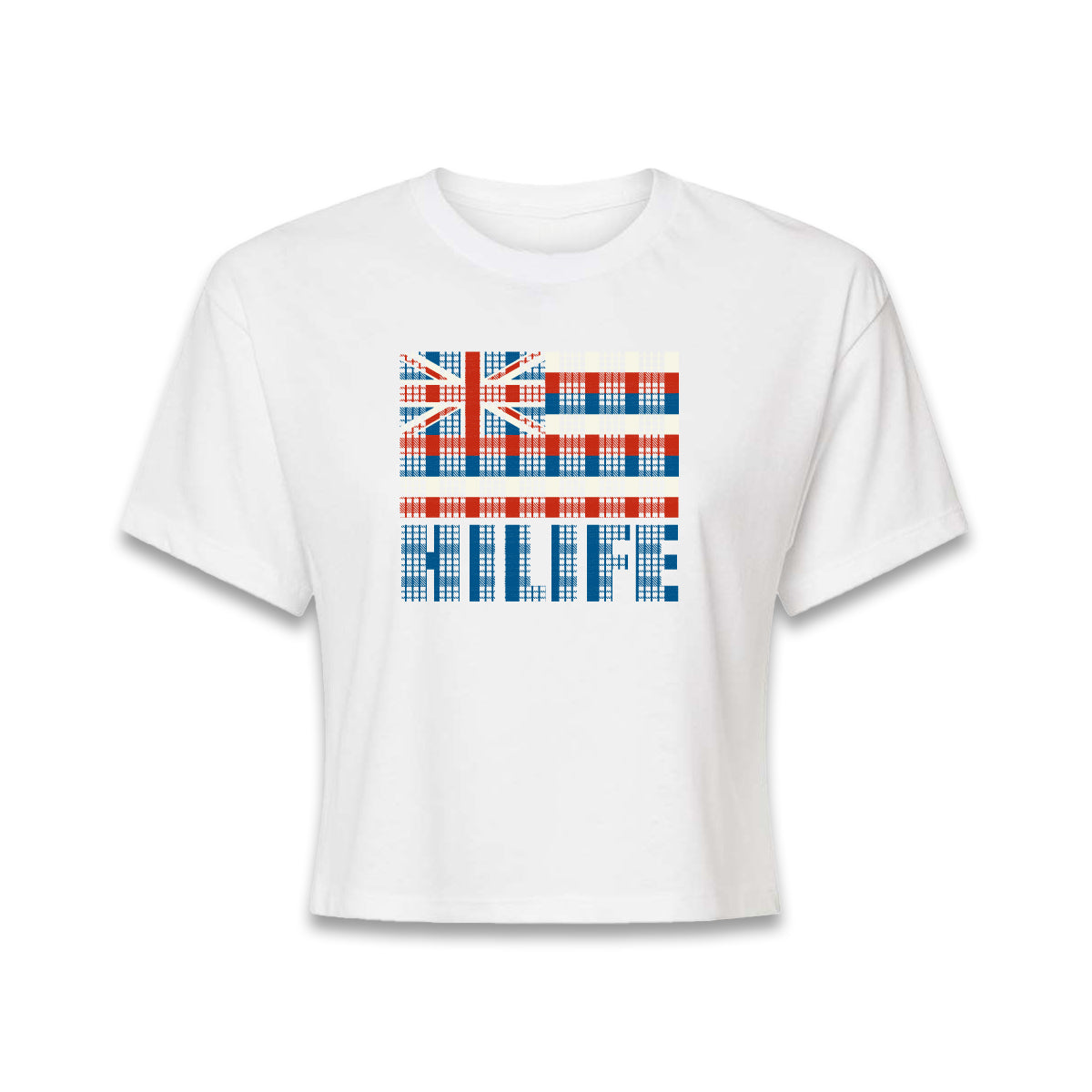 Women's crop top Tee  palaka flag
