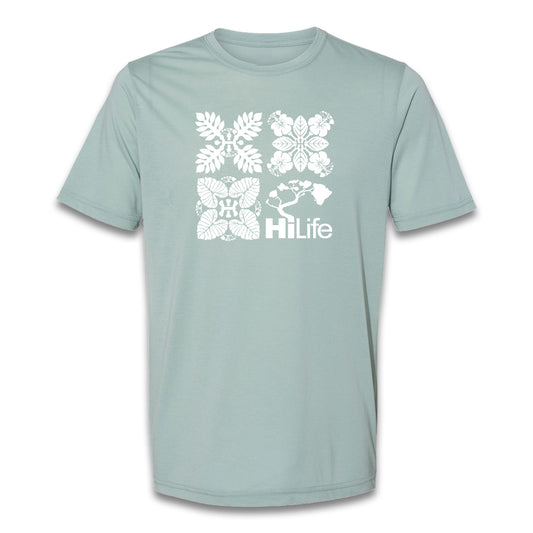 Quilt Unisex Poly/Cotton Soft Tee