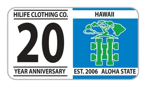 20th yrs anniversary Safety Check HiLife Sticker