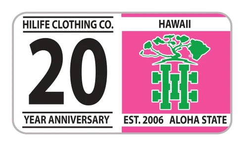 20th yrs anniversary Safety Check HiLife Sticker