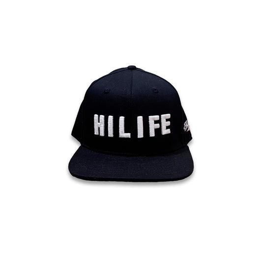 HILIFE 3D logo Snapback hats Black