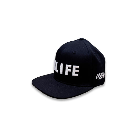 HILIFE 3D logo Snapback hats Black