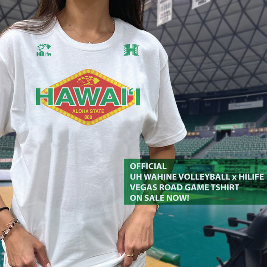 HiLife x UH Wahine Volleyball Vegas Inspired Shirt