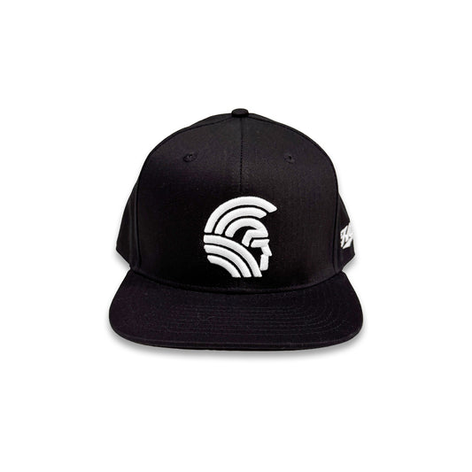 Warrior 3D Snapback hats Black