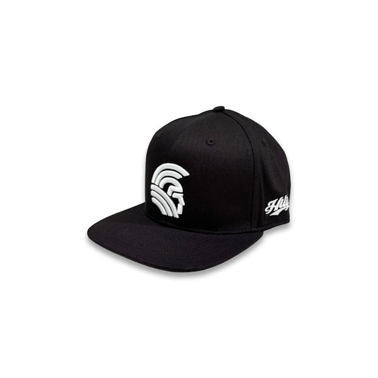 Warrior 3D Snapback hats Black