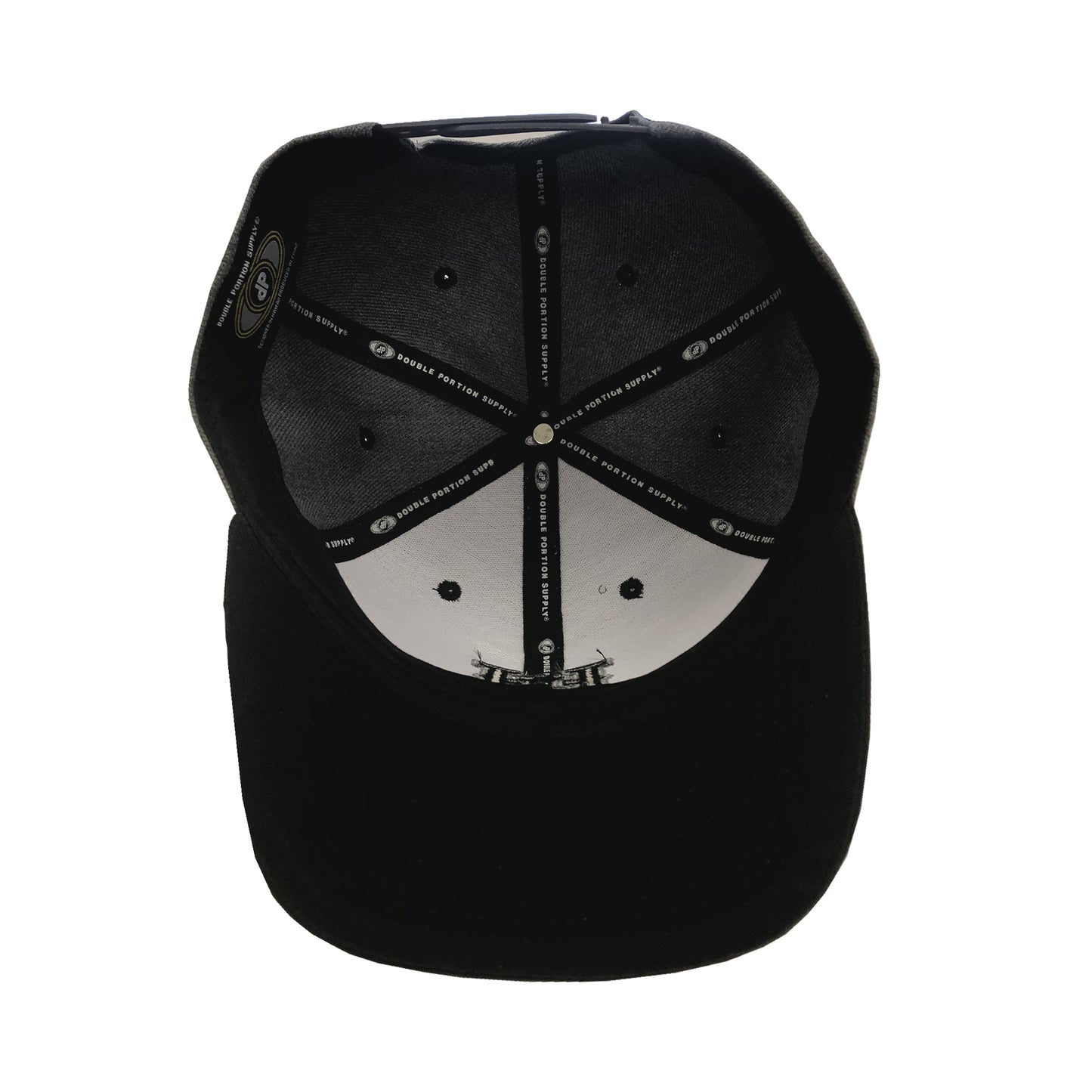 HI logo Snapback hats Dark Heather / Black