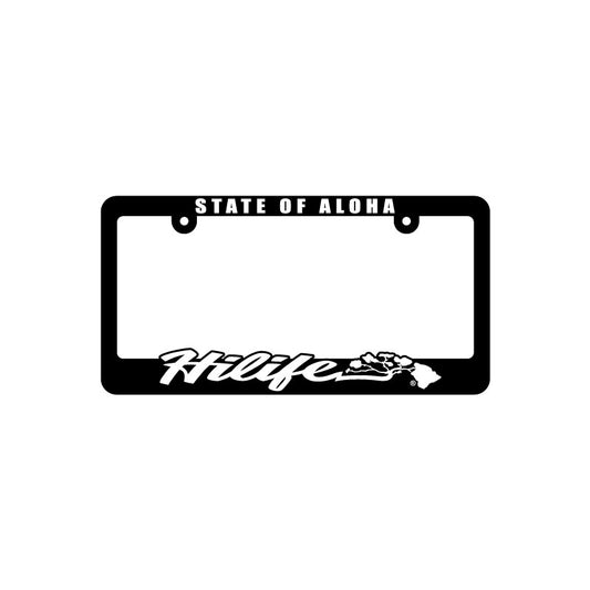 License Plate Frame STATE OF ALOHA