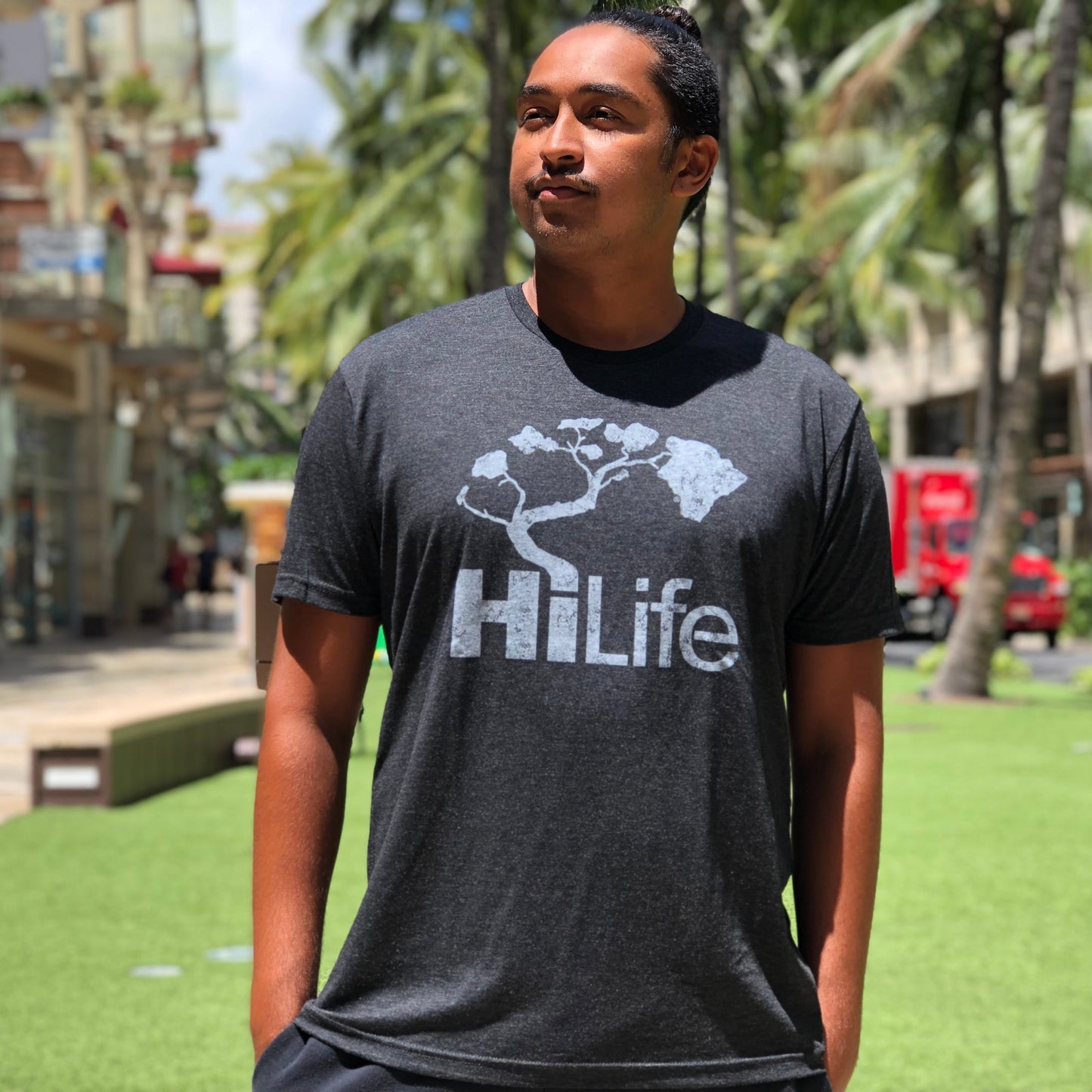 Beaten Basic 50/50 printed  Soft Tee