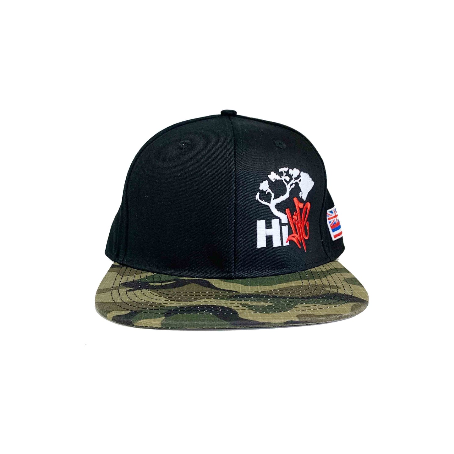 Hapa Snapback hats Black/Camo