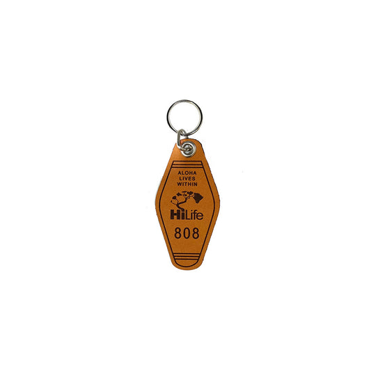 Keychain - Motel Leather Engraved Key Tags